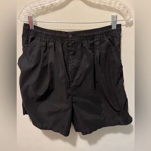 Vintage‎ Prince tennis shorts black sz large unlined 7” inseam
